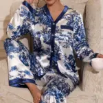Long Sleeve Pajamas Women Woman Pajama Set Home Wear Set Big Size Women's Pajamas Sleepwear Pigma Winter Sleep Lounge Underwear